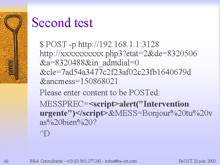 Second test