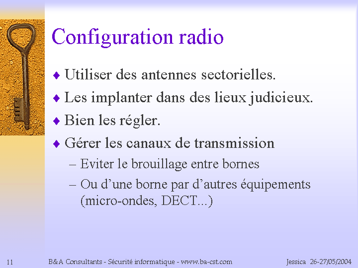 Configuration radio